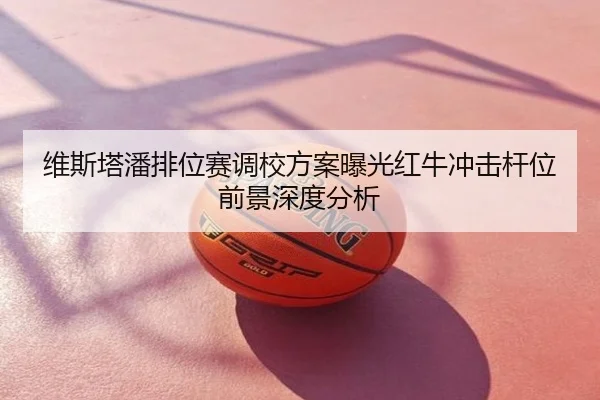 维斯塔潘排位赛调校方案曝光红牛冲击杆位前景深度分析